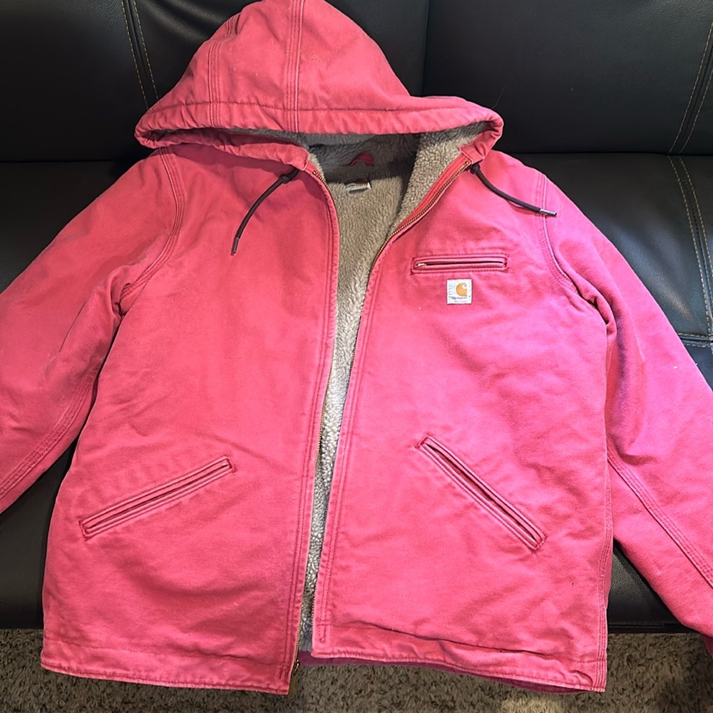 Carhartt Jacket Sherpa Lined with Hood